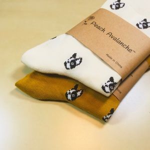 NEW 2 Pairs Super Cute Bulldog Women’s Socks 🐶🧦